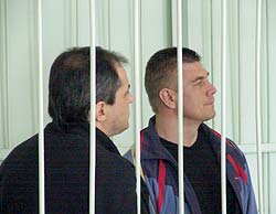 Олег Рожко (слева) и Алексей Мальцев виновными себя не признали.