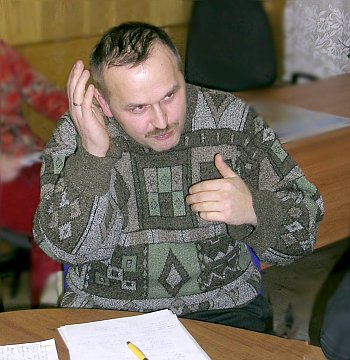 Игорь Сажин предложил прокурору Коми механизм для налаживания связи с общественностью. Фото Андрея Влизкова.