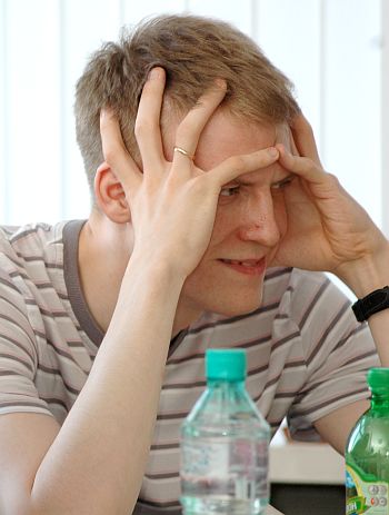 Свидетели узнали в Павле Марущаке «молодого человека», выдававшего им деньги. Фото Кирилла Затрутина.