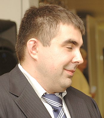 Евгений Самойлов - без пяти минут депутат думы. Фото Кирилла Затрутина.