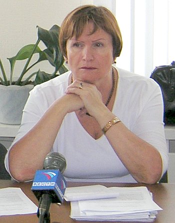 Председатель Общественной палаты Коми Галина Князева не могла скрыть скепсиса по поводу создания фонда. Фото Андрея Влизкова.